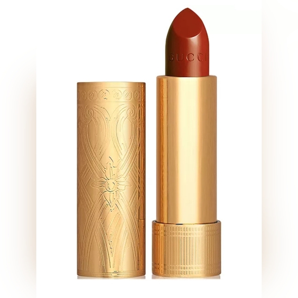 NIB Gucci Rouge à Lèvres Long-Lasting Satin Lipstick 505 Janet Rust - Picture 1 of 4